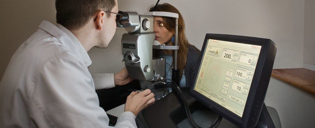 Photocoagulation avec Laser Argon