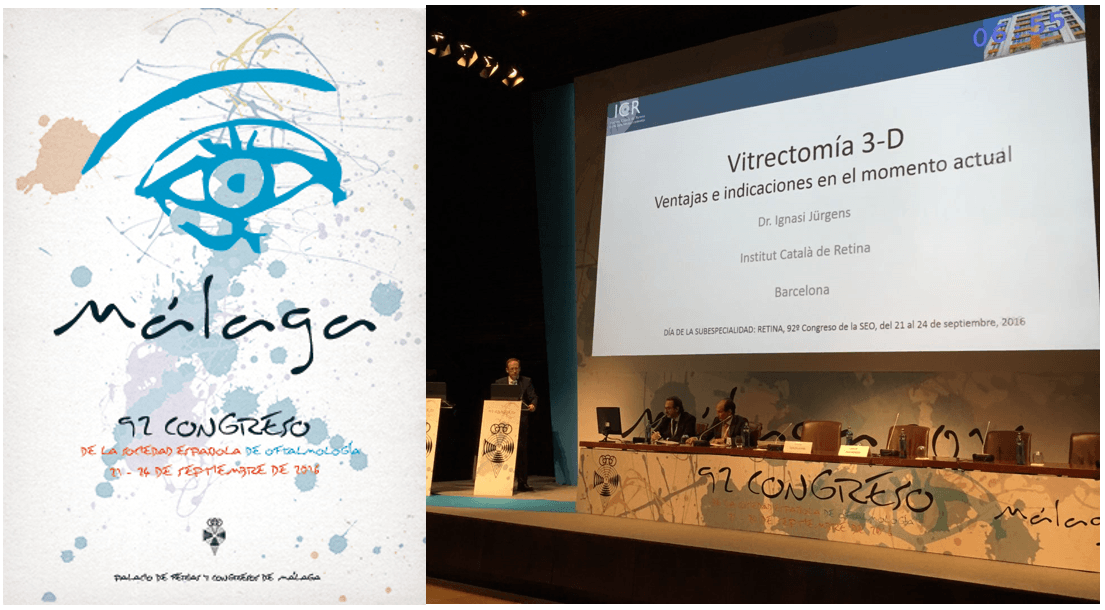 Els oftalmòlegs de l’ICR intervenen a la 92a edició del Congrés de la SEO