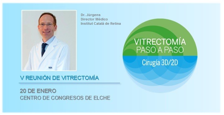 El Dr. Ignasi Jürgens participa a la V Reunió sobre vitrectomia