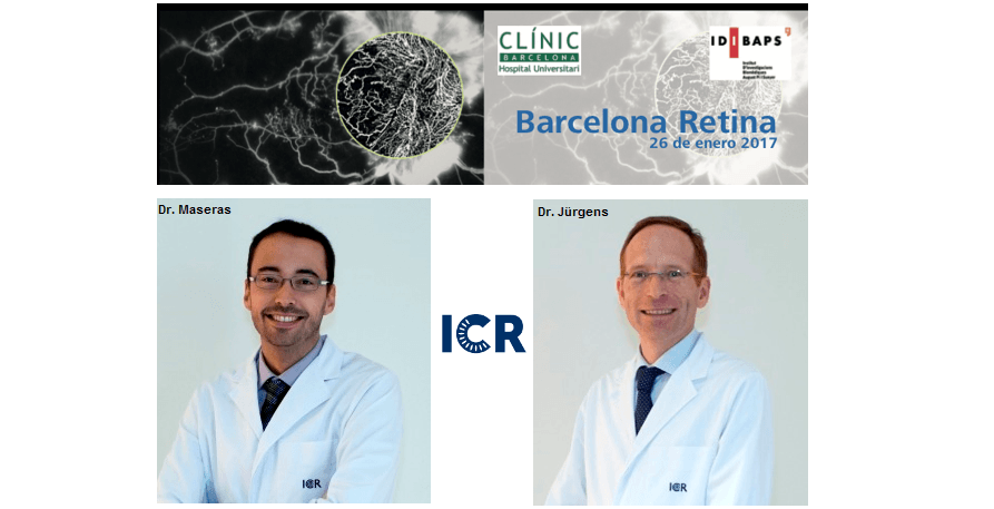El Dr. Jürgens y el Dr. Maseras, ponentes en el Barcelona Retina 2017