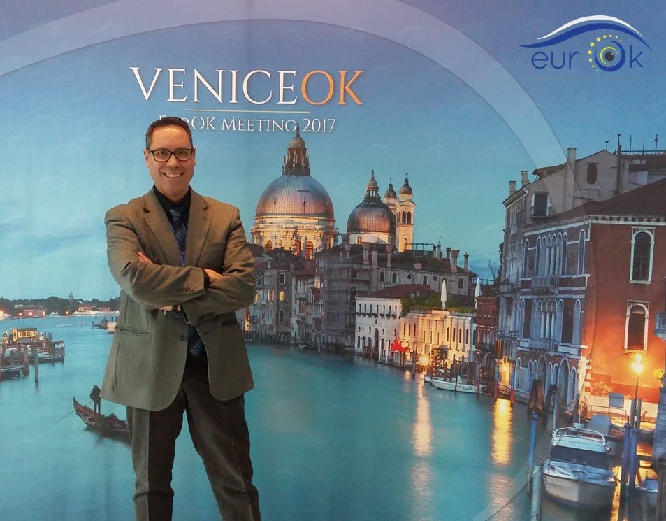 Joan Pérez, optometrista y contactólogo del ICR, aborda aspectos avanzados sobre el tratamiento de Ortoqueratología en Venecia