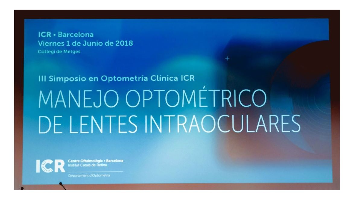 Plus de 200 spécialistes en optométrie se sont réunis au III Symposium d&rsquo;Optométrie Clinique ICR