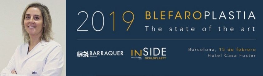 Dr. Núria Ibáñez will participate as a speaker at the conference “Blefaroplastia. The state of the art.”