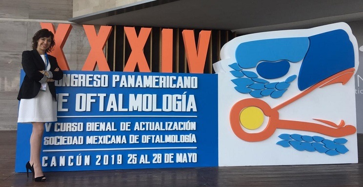 Dr. Rocío Rodríguez participated in the XXXIV Pan American Congress of Ophthalmology