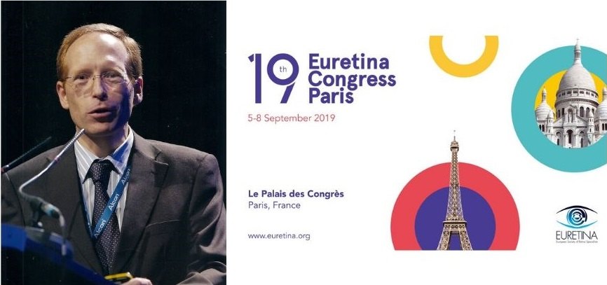 Le Dr. Jürgens participe comme intervenant au Congrès Euretina 2019