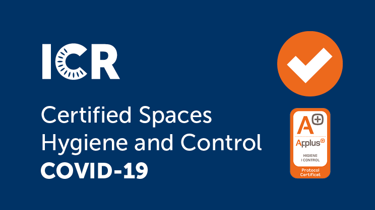ICR receives the Certificate of Hygiene and Control Protocols for COVID-19