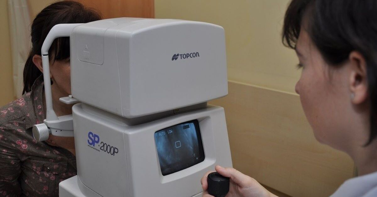 Specular microscopy or Endothelial cell counting ICR