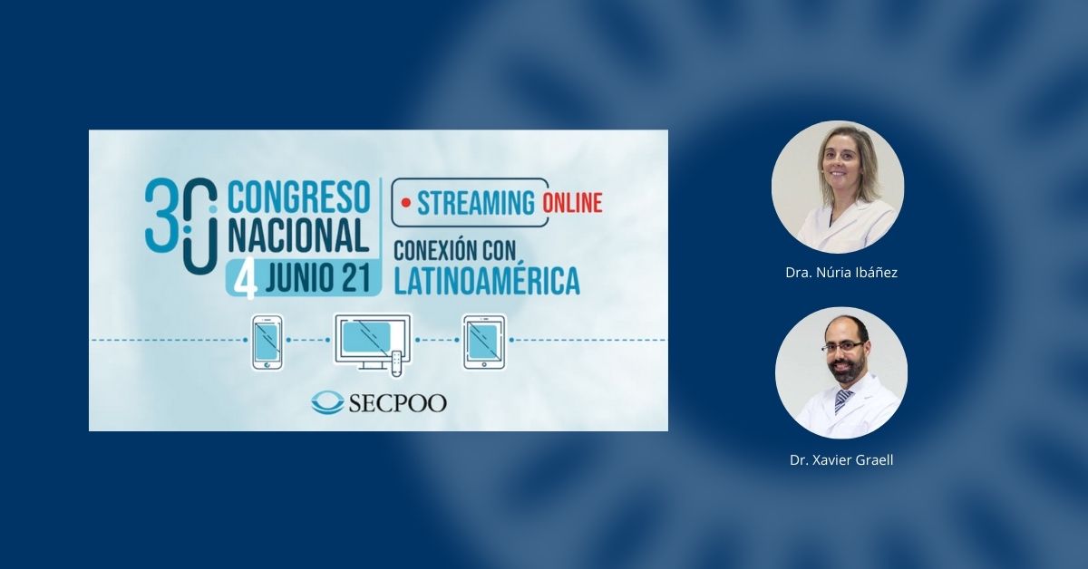 La Dra. Ibáñez i el Dr. Graell participen al XXX Congrés de la SECPOO