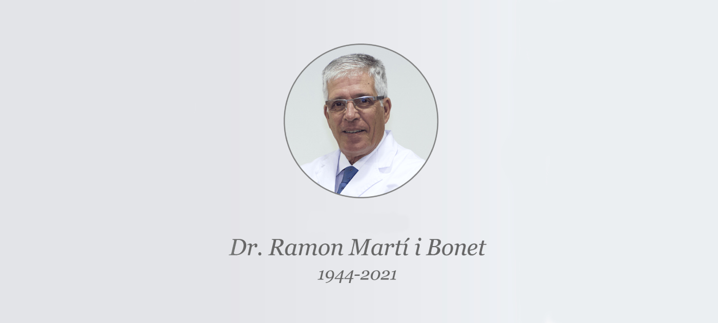 In memoriam of Dr. Martí i Bonet