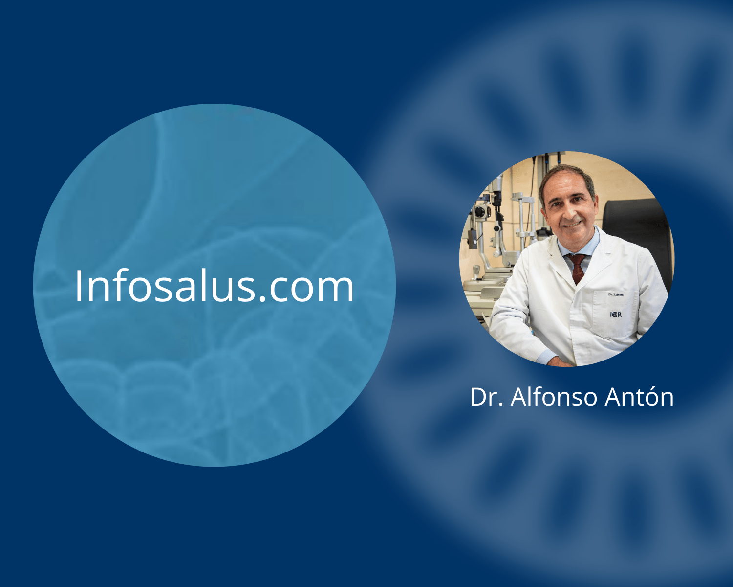 Infosalus entrevista el Dr. Antón sobre la detecció del glaucoma