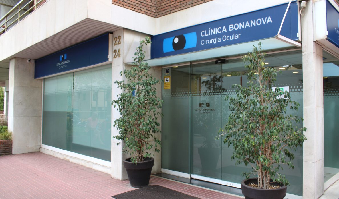 Façana de la Clínica Bonanova de Cirurgia Ocular
