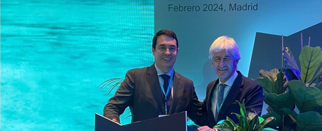 El Dr. Reyes y el Dr. Duch en el congrés EVO users meeting