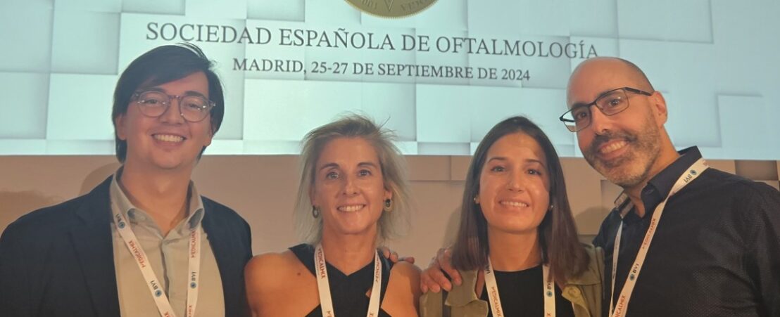 Miembros del equipo de oculoplástica de ICR en el 100 Congreso de la SEO.