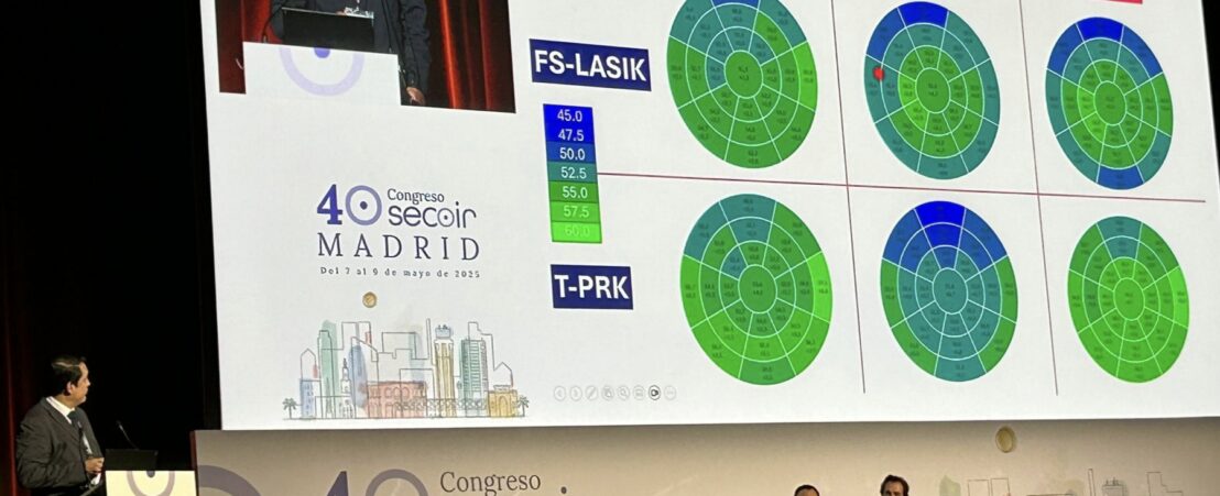 El Dr. Reyes a la seva participació al 40è Congrés de la SECOIR