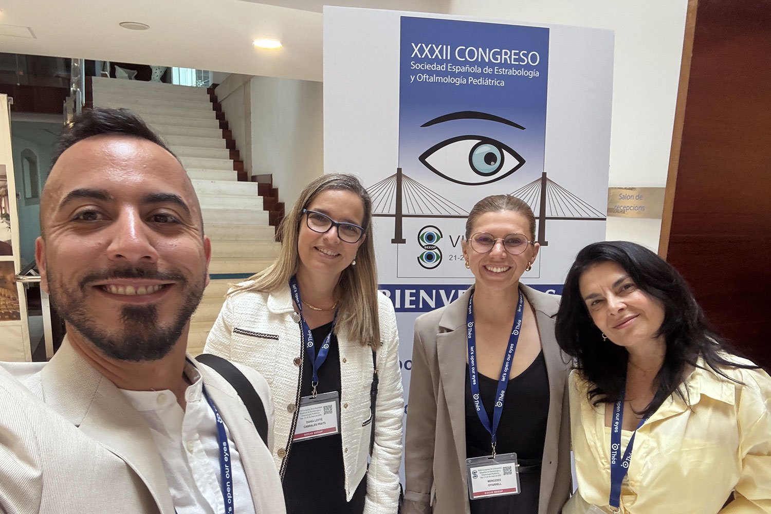 Membres del Departament d'Oftalmologia pediàtrica participen a l'edició del 2025 del Congrés de la SEEOP