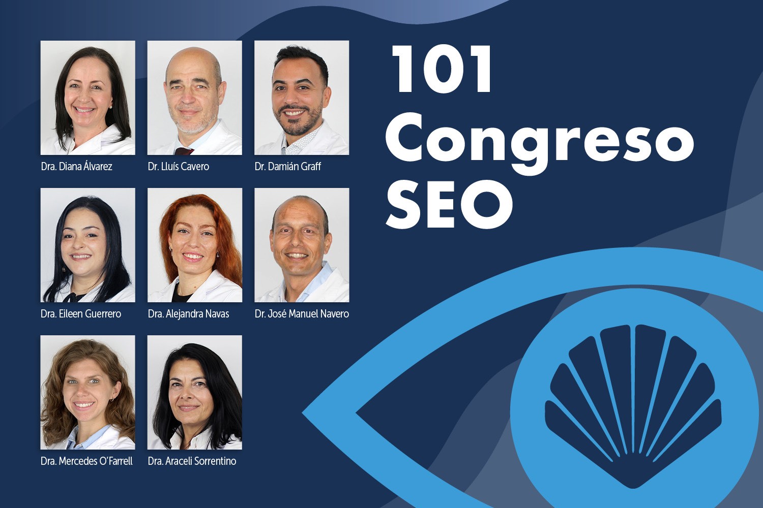 Retrat grupal dels membres de l'equip mèdic de l'ICR que van participar al Congrés 101 de la SEO