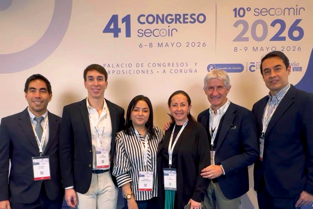El equipo médico de ICR en el 41º Congreso SECOIR